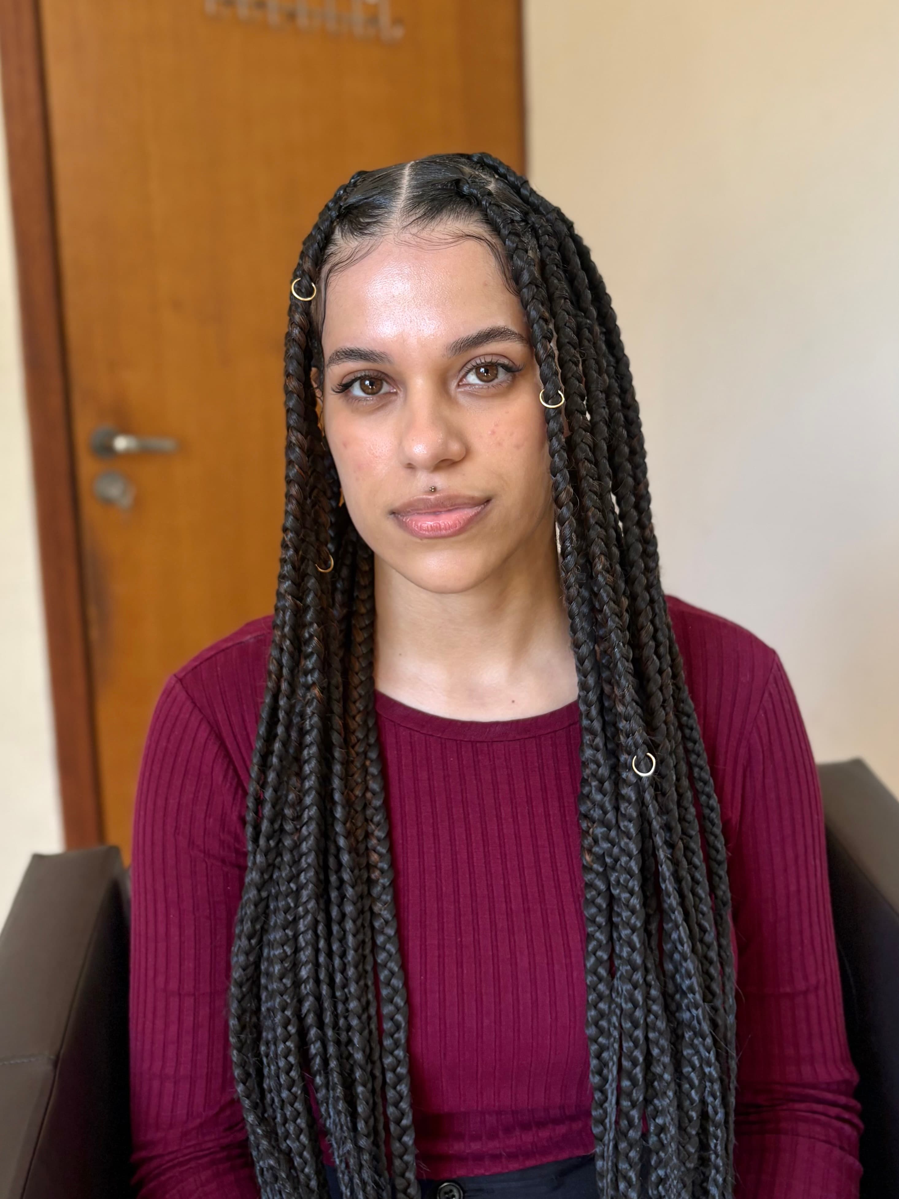 Trabalho de tranças Ebony Braids