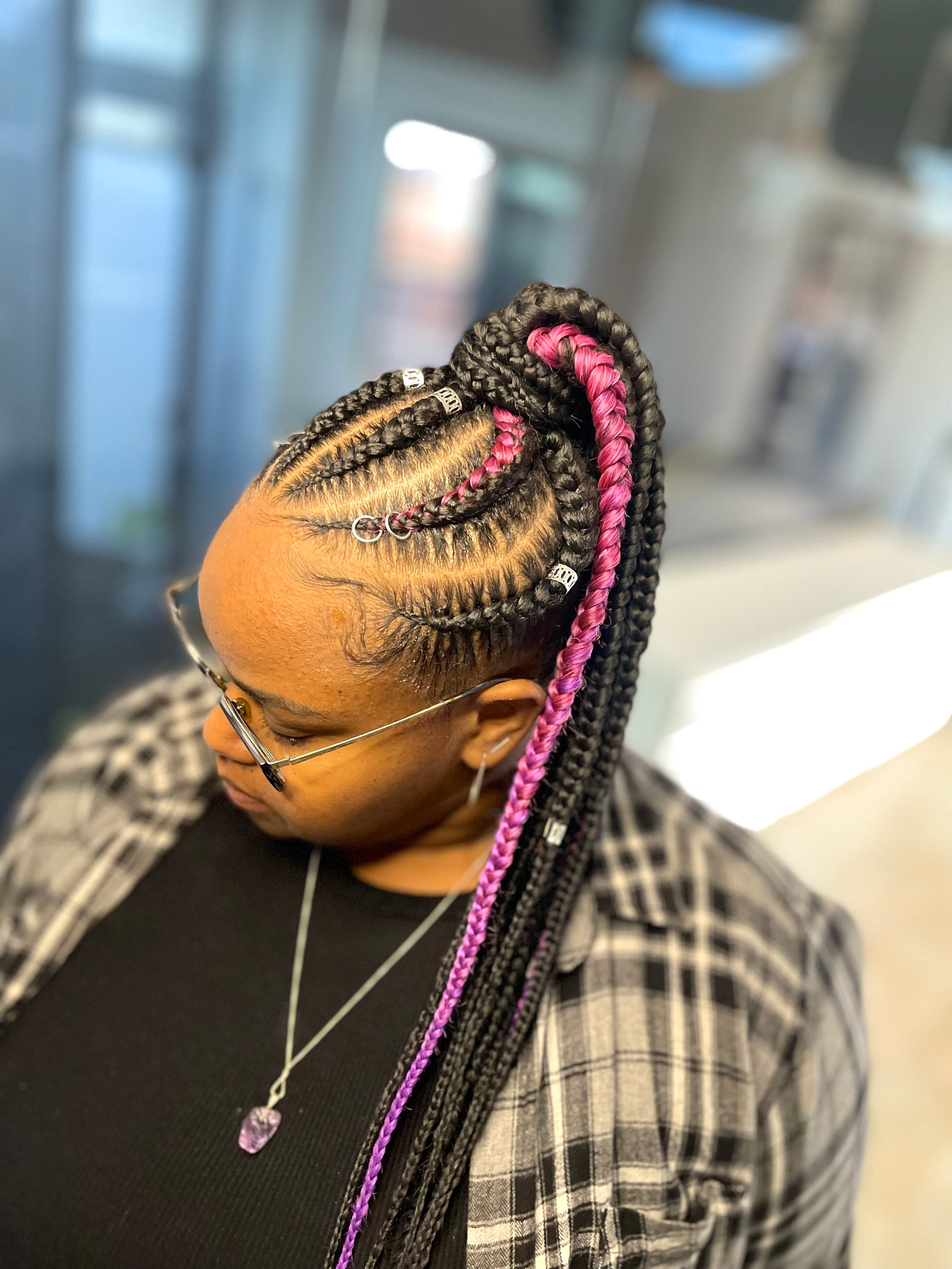 Trabalho de tranças Ebony Braids