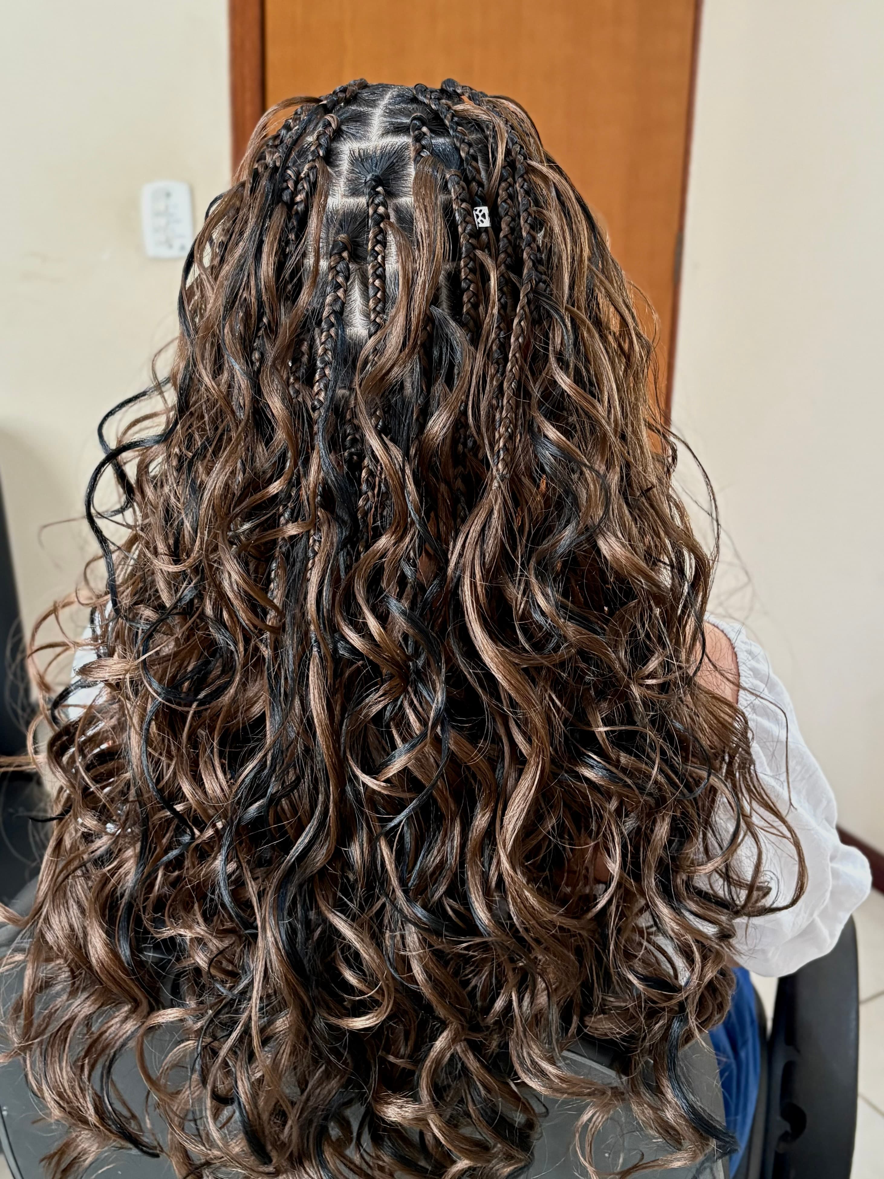 French Curl Braids